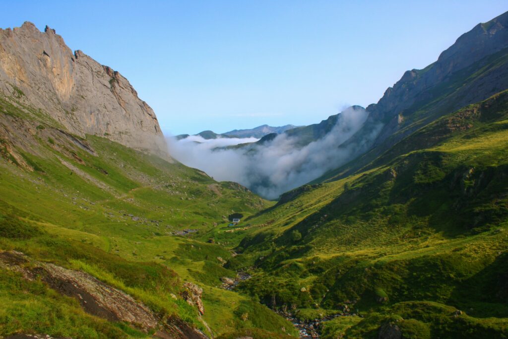 Le plaa de Batch, sur les hauteurs de Gourette, magnifique paysage du Haut-Béarn