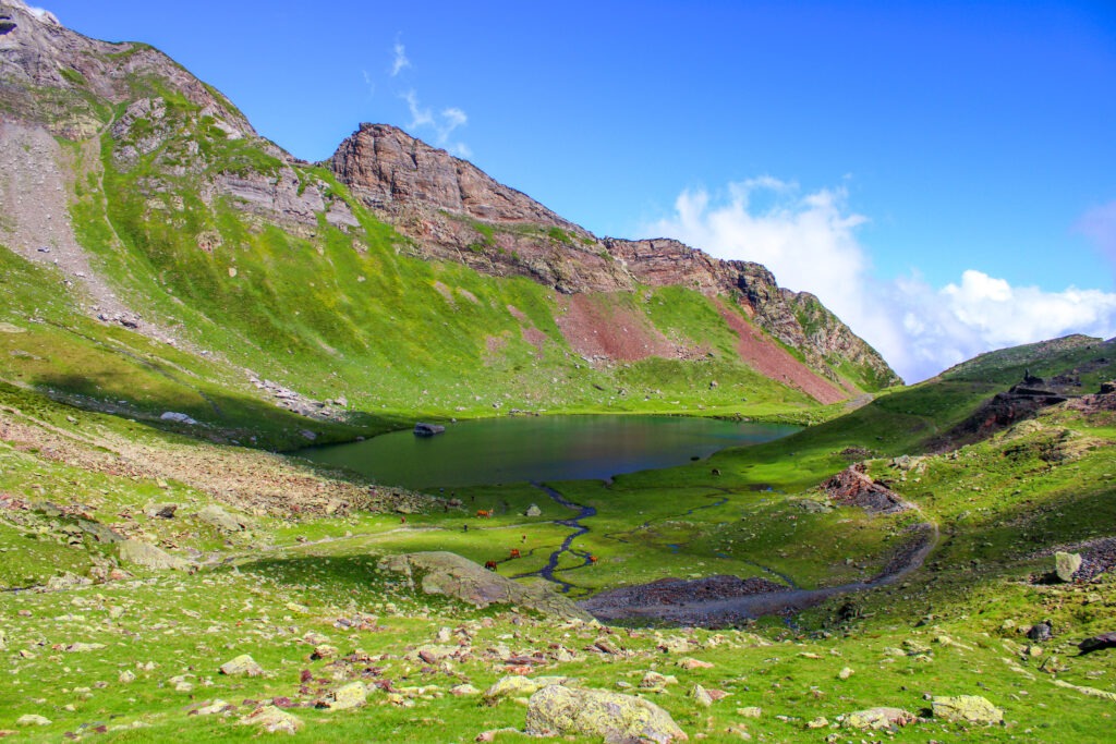 Lac d'Anglas, entre la Hourquette d'Arre et Gourette