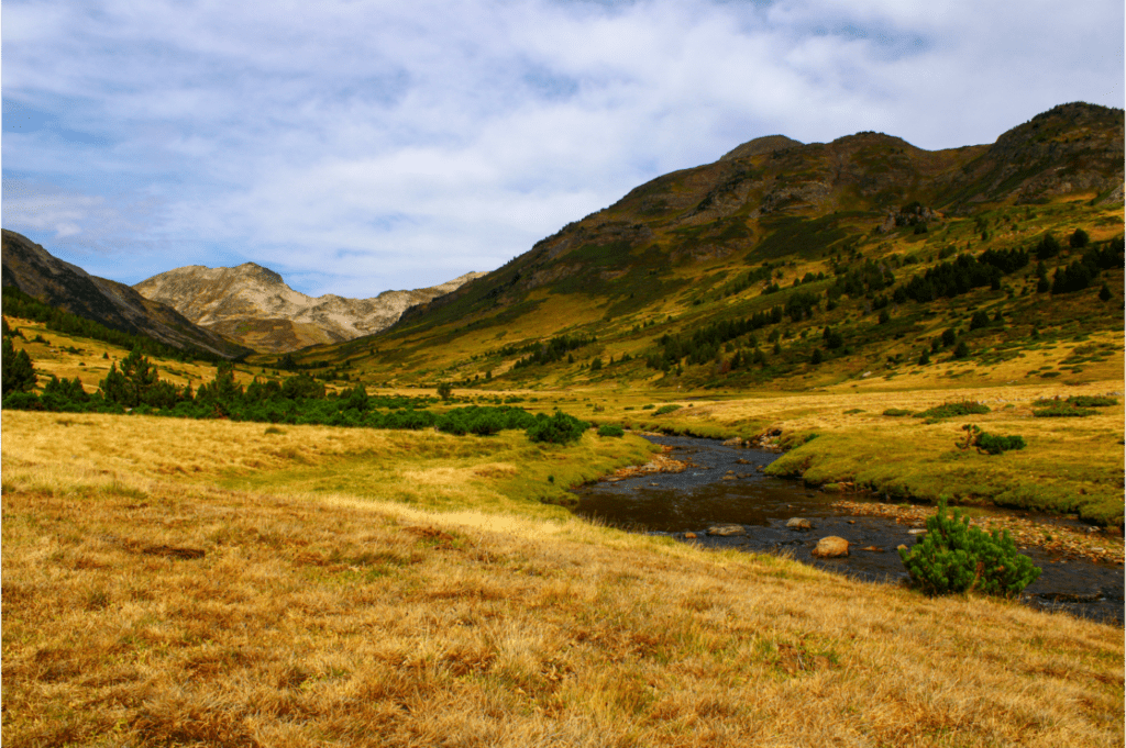 La splendide vallée de la Têt, près du lac des Bouillouses