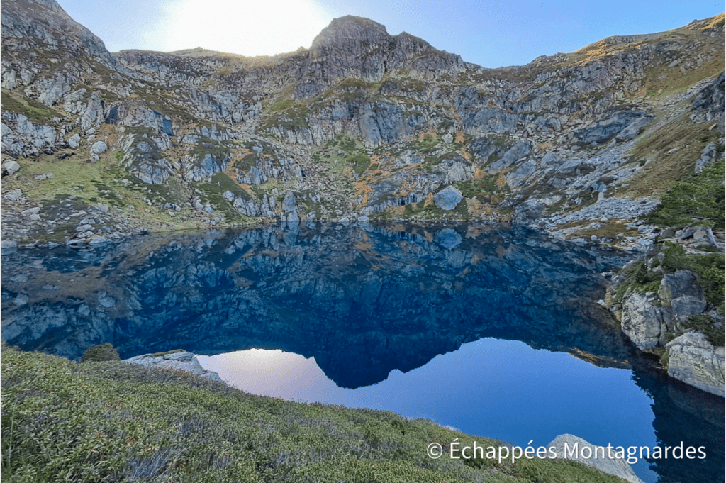 Superbe étang du Diable et ses reflets enchanteurs