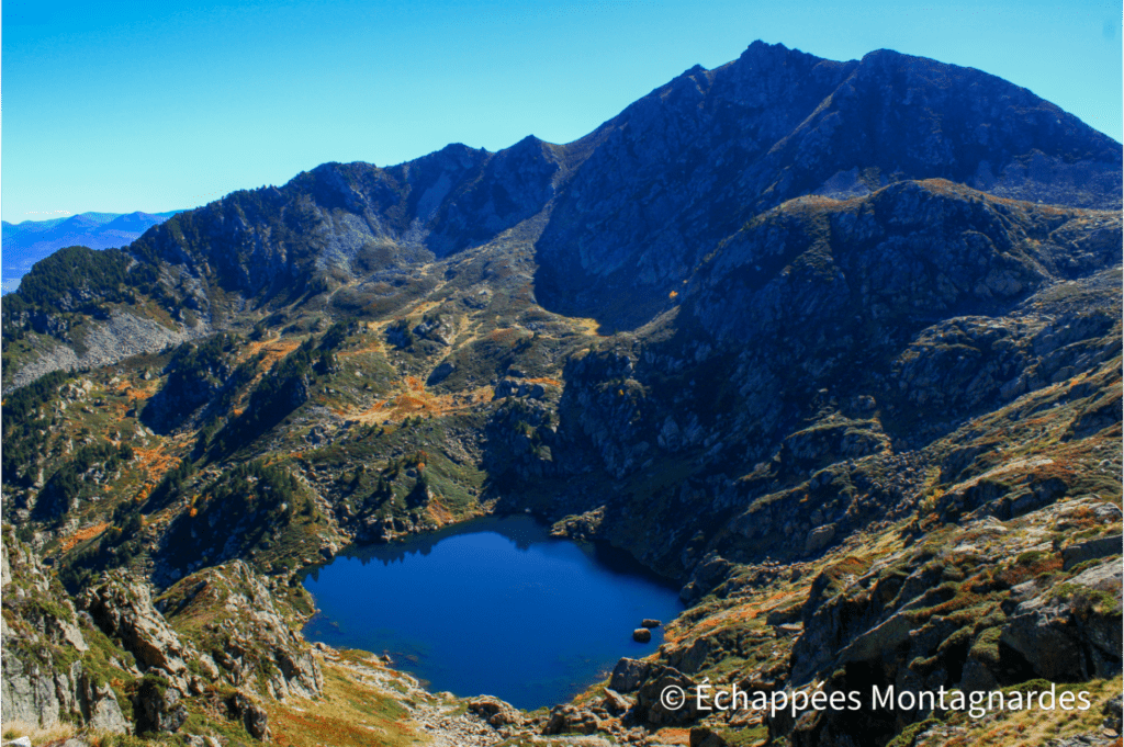 Etang du Diable au pied du pic de Soularac