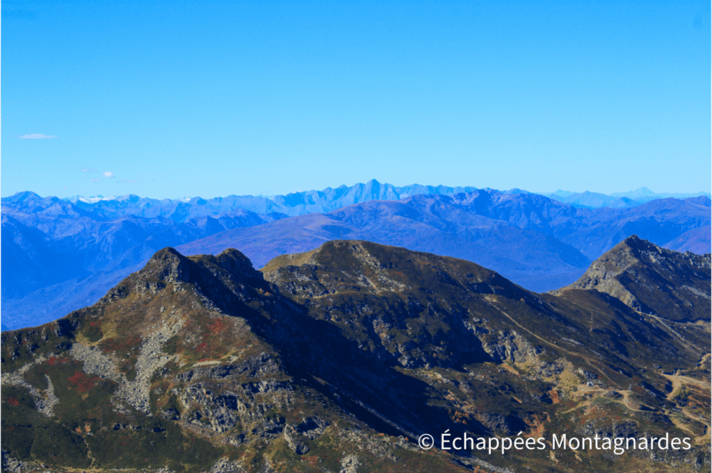 Vue sur le mont Valier