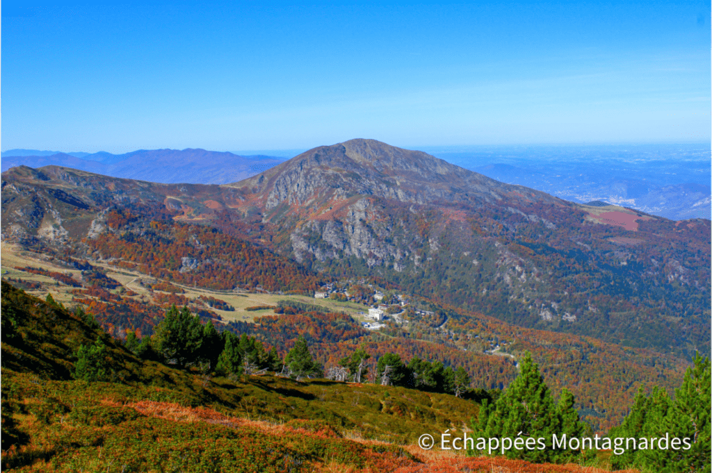 Les Monts-d'Olmes et le mont Fourcat