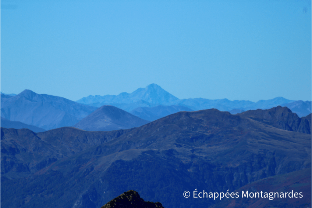 Vue sur le pic du Midi de Bigorre