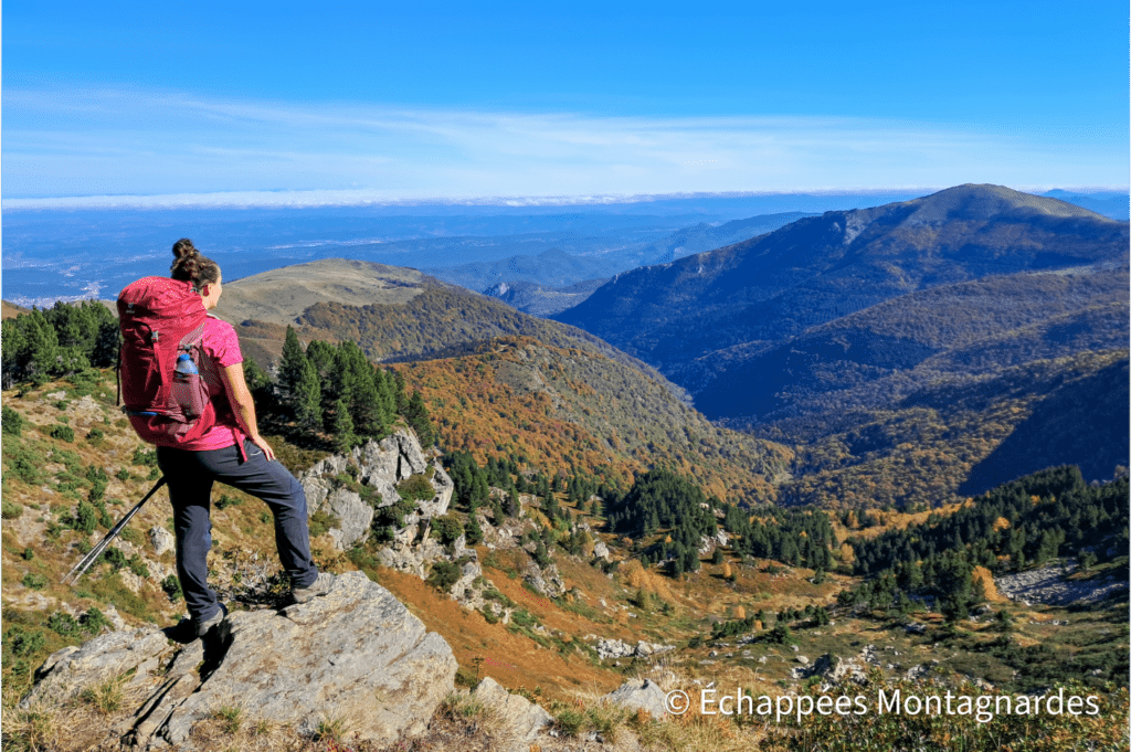 Quel panorama depuis le massif de Tabe !