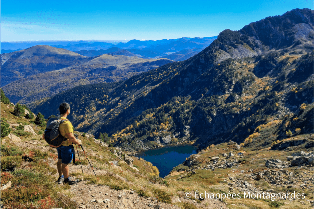 Vue sur l'étang des Truites