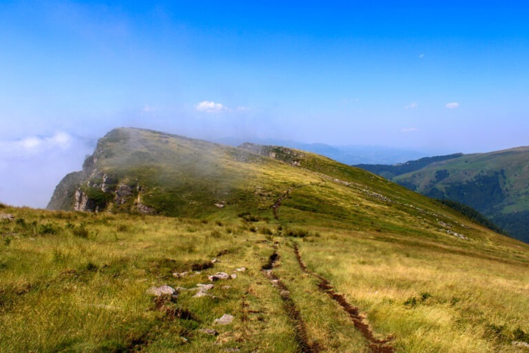 Les crêtes d'Iparla, sur le GR10 dans le Pays basque