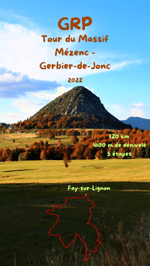 GRP Tour du massif Mézenc - Gerbier-de-Jonc