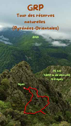GRP Tour des Réserves Naturelles des Pyrénées orientales